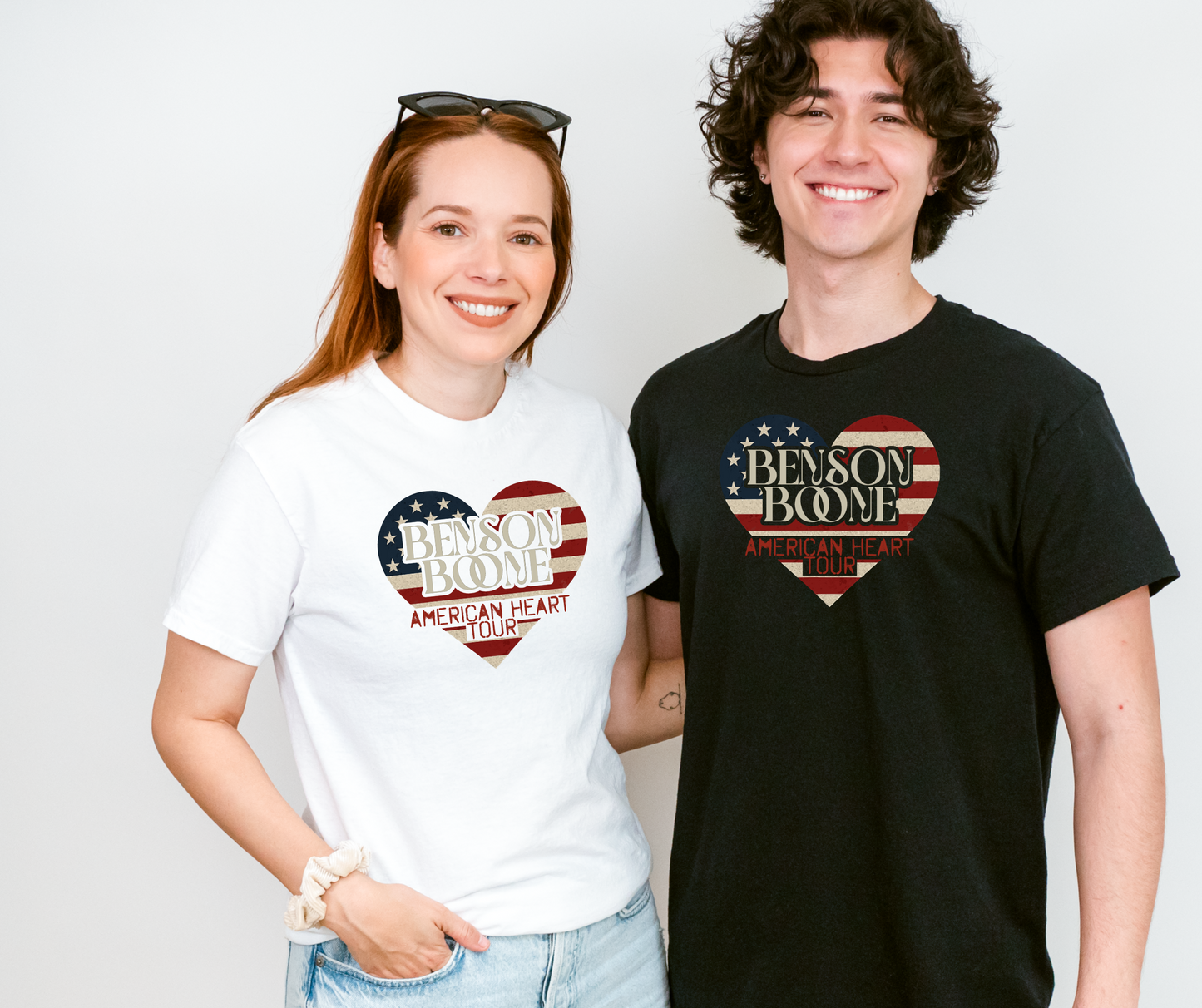 Benson Boone American Heart Tour T-Shirt | Retro Band Tee | Concert Outfit | Music Fan Gift