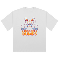 Funny 'Goose Bumps' Oversized Women's T-Shirt