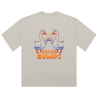 Funny 'Goose Bumps' Oversized Women's T-Shirt