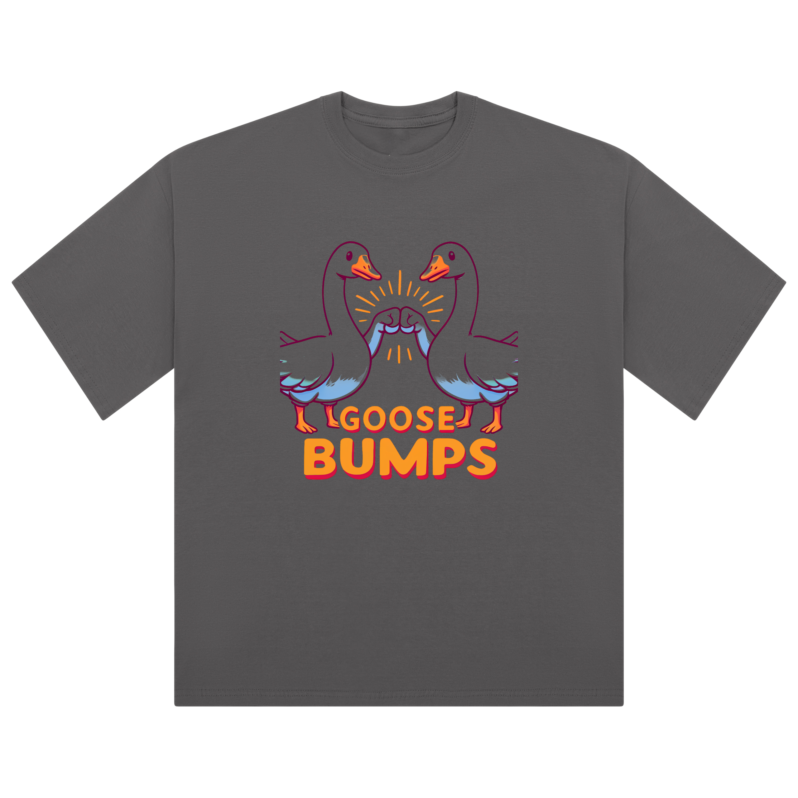 Funny 'Goose Bumps' Oversized Women's T-Shirt