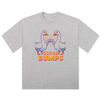 Funny 'Goose Bumps' Oversized Women's T-Shirt