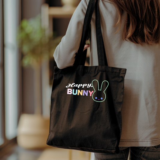 Happy Bunny Tote Bag