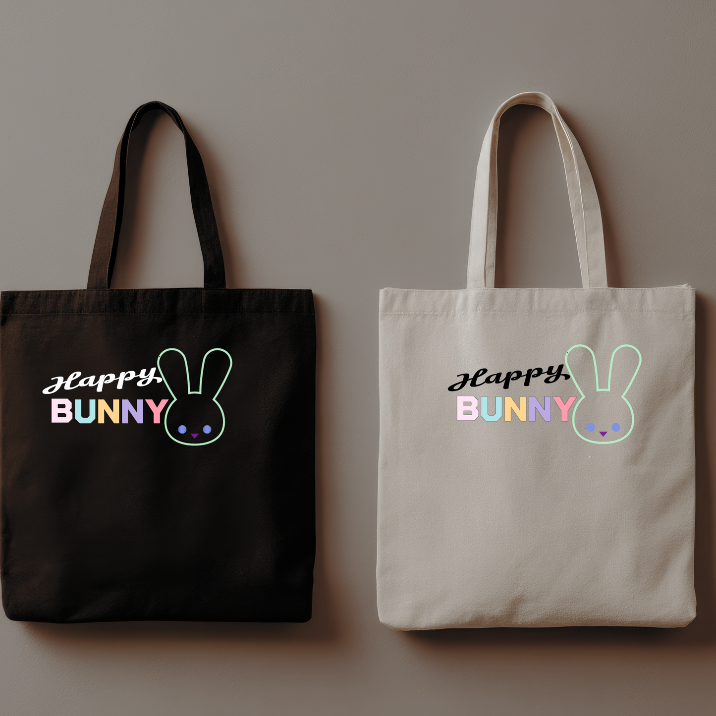 Happy Bunny Tote Bag