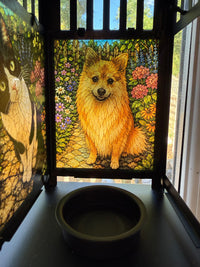 Custom Photo Lantern | Personalised Stained Glass Memorial & Keepsake Lantern