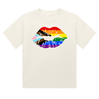 Progress Pride Lips Cropped T-Shirt | Pride Wear | Sizes UK 4–28