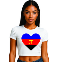 Polyamory Pride 3 designs Cropped T-Shirt | Pride Wear | Sizes UK 4–28