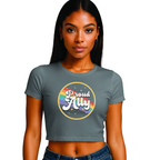 Proud Ally Cropped T-Shirt | Pride Wear | Sizes UK 4–28