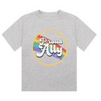 Proud Ally Cropped T-Shirt | Pride Wear | Sizes UK 4–28
