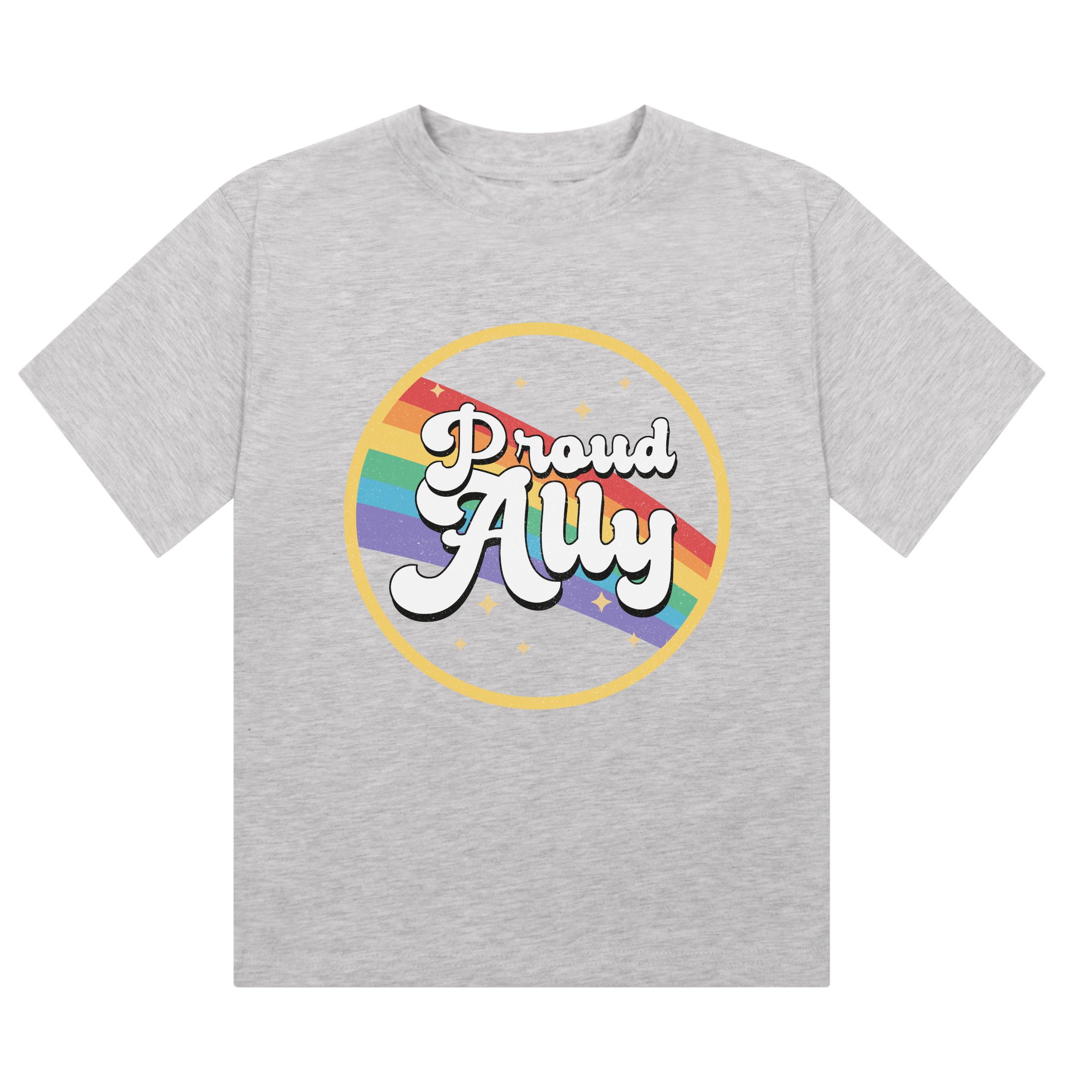 Proud Ally Cropped T-Shirt | Pride Wear | Sizes UK 4–28