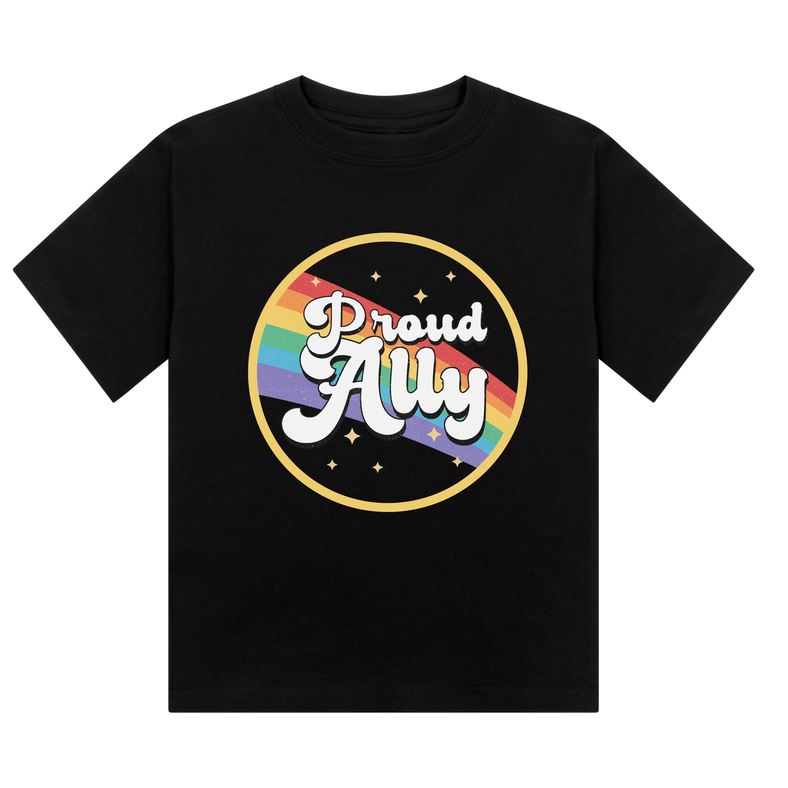 Proud Ally Cropped T-Shirt | Pride Wear | Sizes UK 4–28