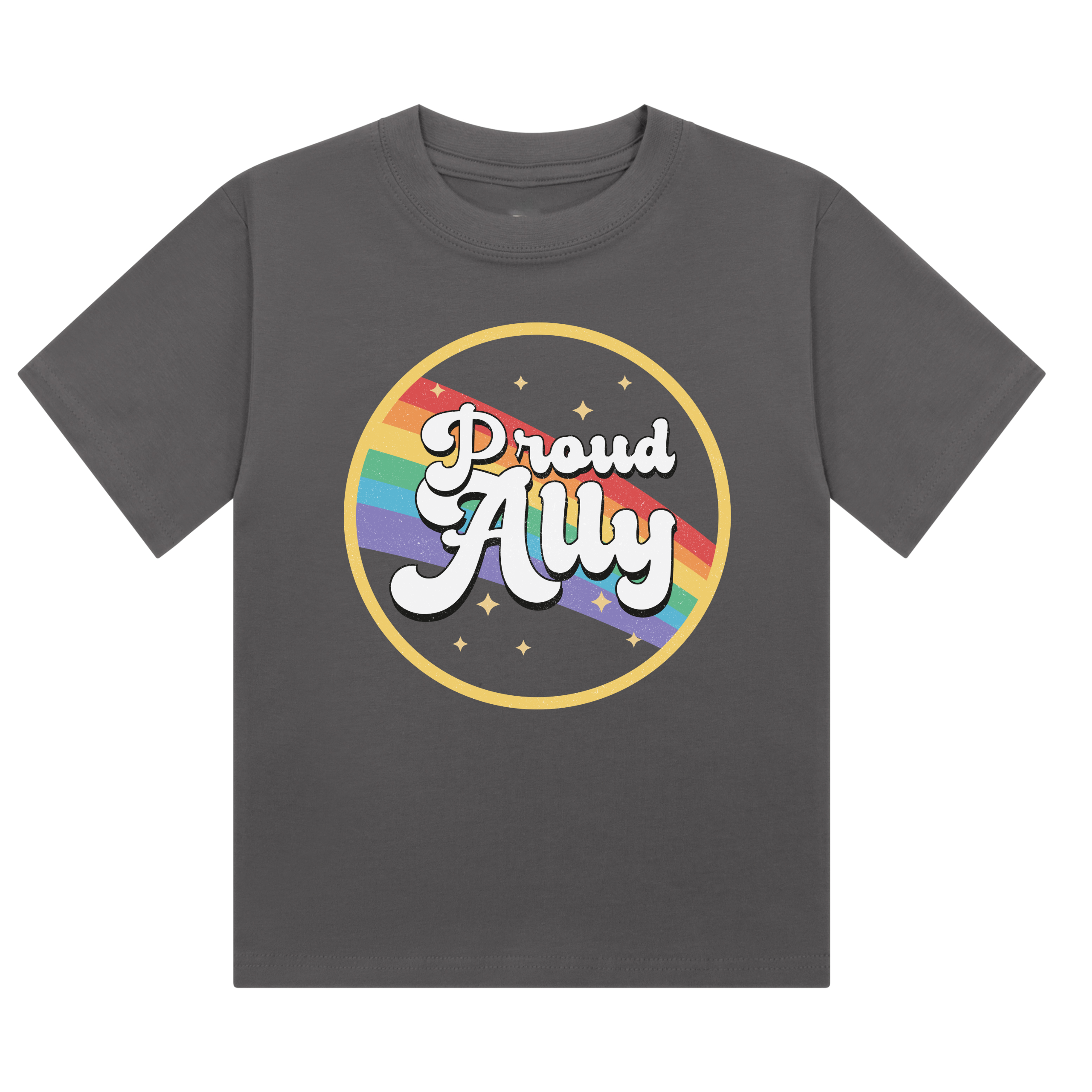 Proud Ally Cropped T-Shirt | Pride Wear | Sizes UK 4–28