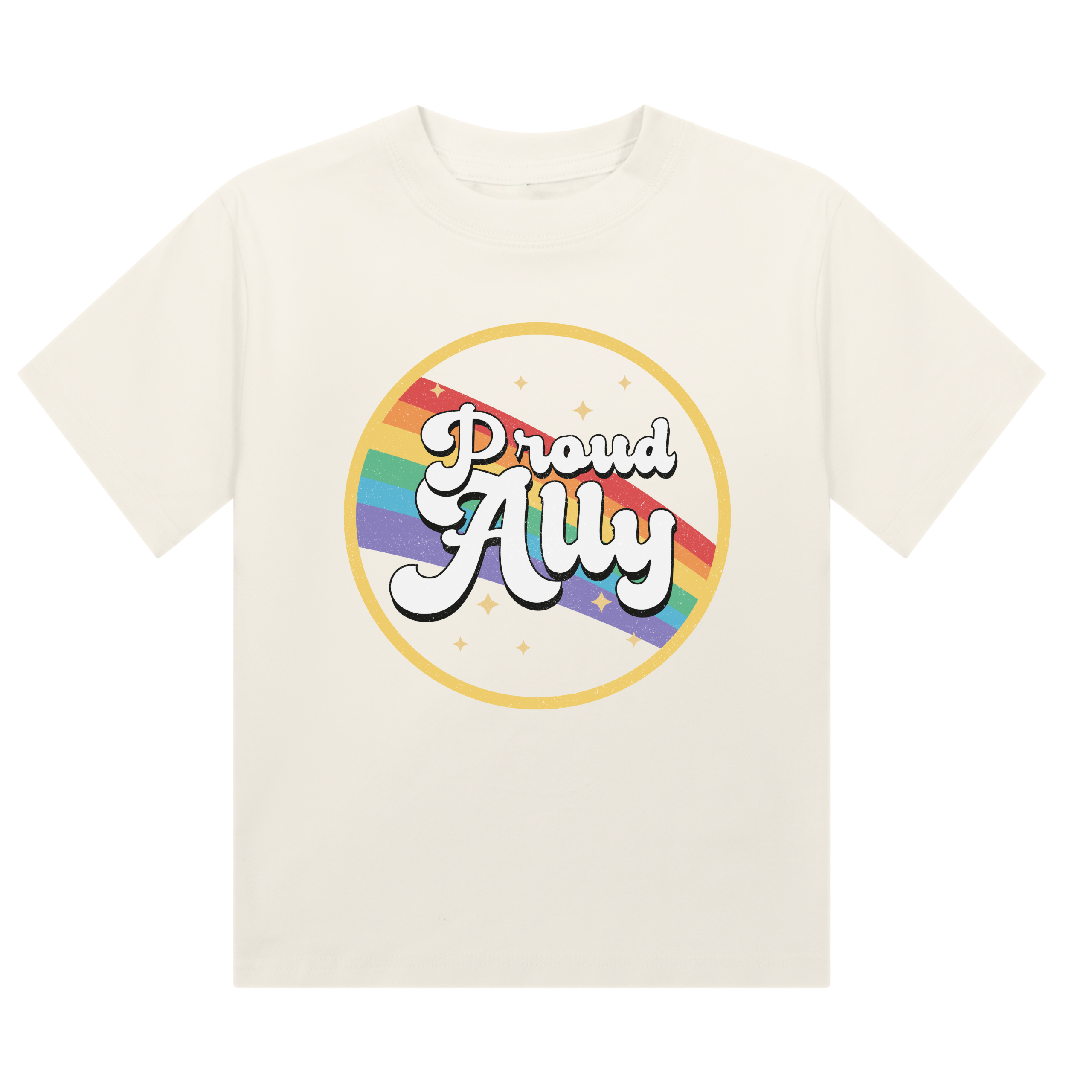 Proud Ally Cropped T-Shirt | Pride Wear | Sizes UK 4–28