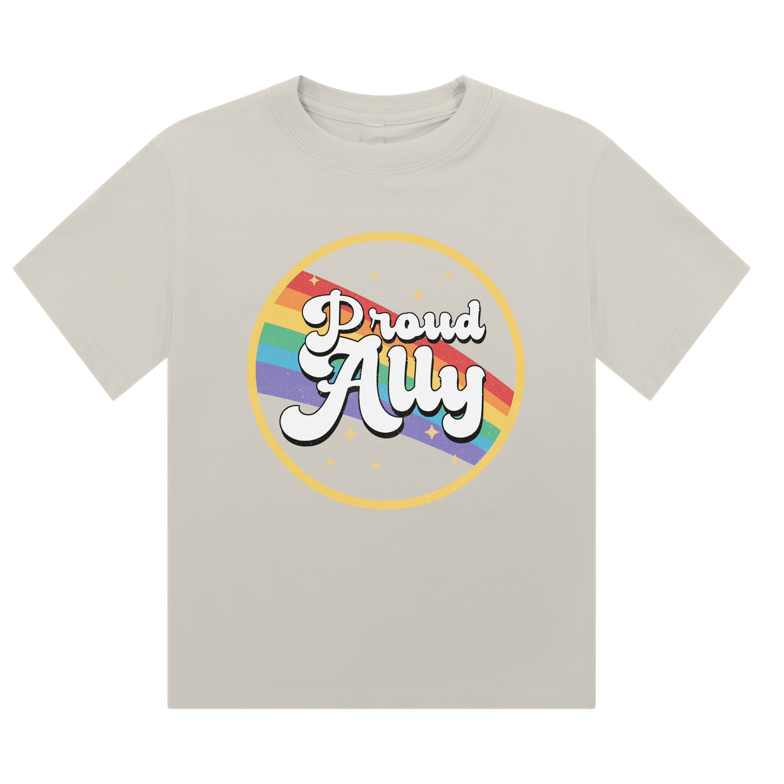 Proud Ally Cropped T-Shirt | Pride Wear | Sizes UK 4–28