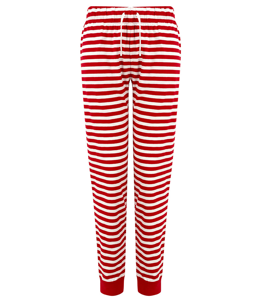 Family Christmas Making Memories Pyjamas | Matching Red Striped PJs