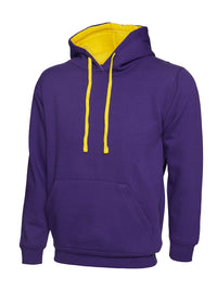 Contrast Leavers Hoodie - Adult sizes only