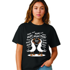 Mom! Mom! Mom! Oversized Ladies T-Shirt