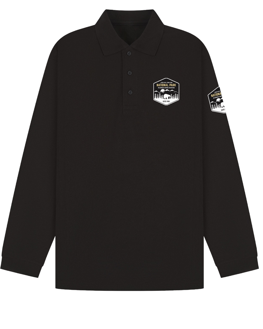 Custom Long Sleeved Polo Shirt