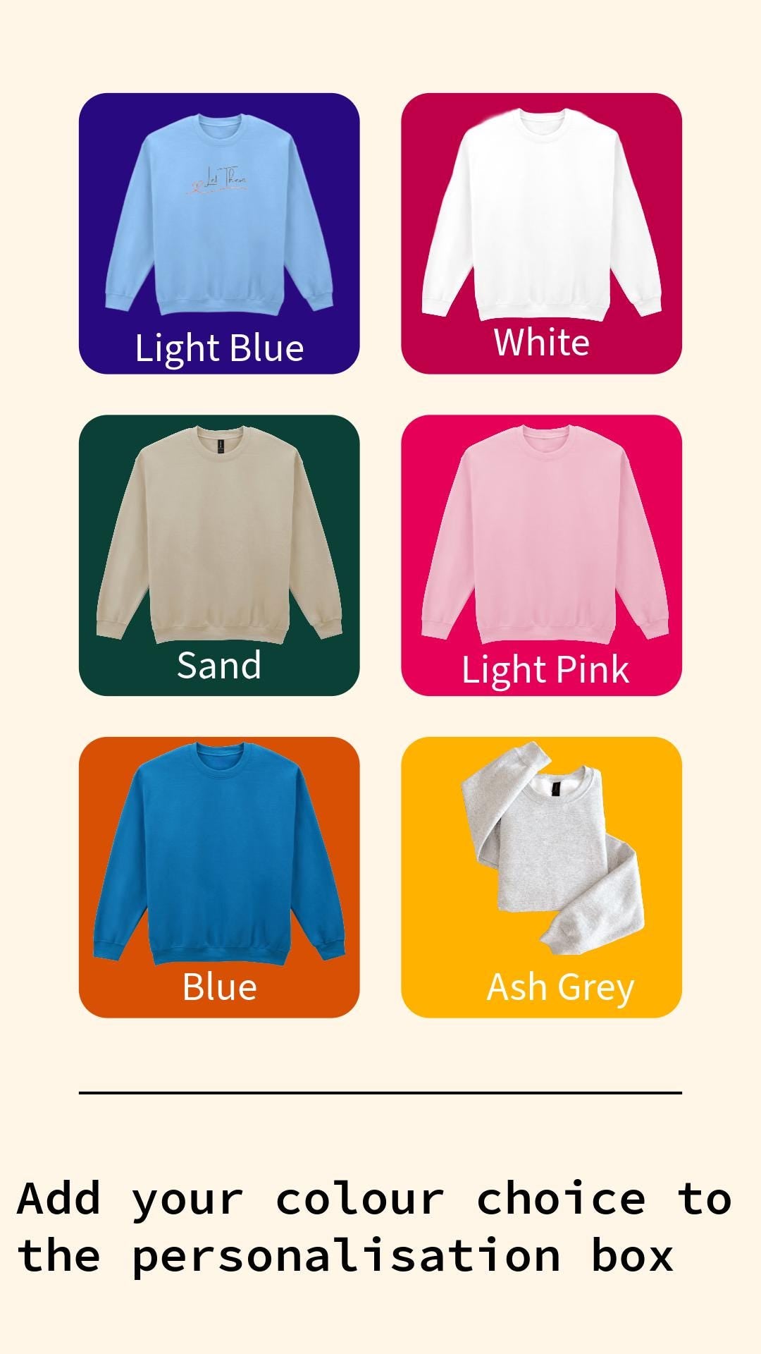 Let Them theory Jumper - embroidered sweatshirt