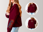Showgirl Era Sweatshirt, TikTok Viral swiftie Jumper, Unisex Lounge Wear, Taylor Swift Fan Gift