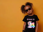 Personalized Unicorn Birthday T-Shirt: Custom Party Favor