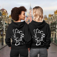 Personalised LGBTQ+ Disney Couple Hoodies – Matching Custom Sweatshirts – LGBTQ+ Wedding Gift