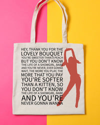 Taylor Swift Showgirl Tote Bag - Iconic Album Design