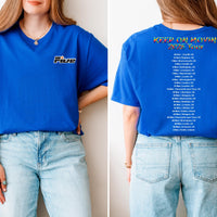 Five 90s Boy Band Tour T-Shirt: 5ive Retro Pop Fan Gift