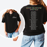 Five 90s Boy Band Tour T-Shirt: 5ive Retro Pop Fan Gift