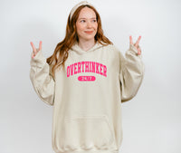 Oversized Overthinker Hoodie: Stay Comfy While Overanalyzing Everything Life Throws at You