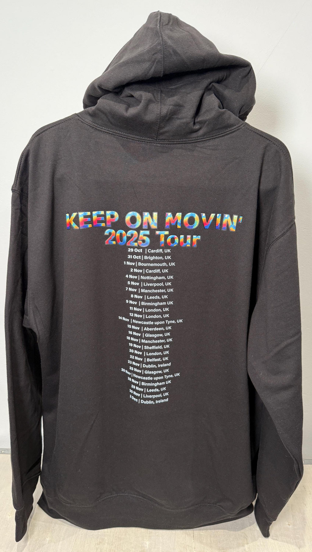 90s Five Tour Hoodie - 5ive Retro Boy Band Fan Merch - Keep on movin