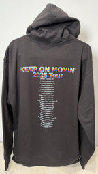90s Five Tour Hoodie - 5ive Retro Boy Band Fan Merch - Keep on movin