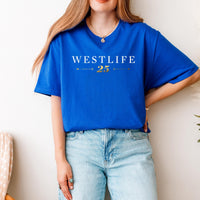 Westlife 25th Anniversary Tour T-Shirt | Unofficial Merch Boyband Fan Gift