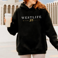 Westlife 25th Anniversary Tour Hoodie | Boyband Fan Gift Concert outfit