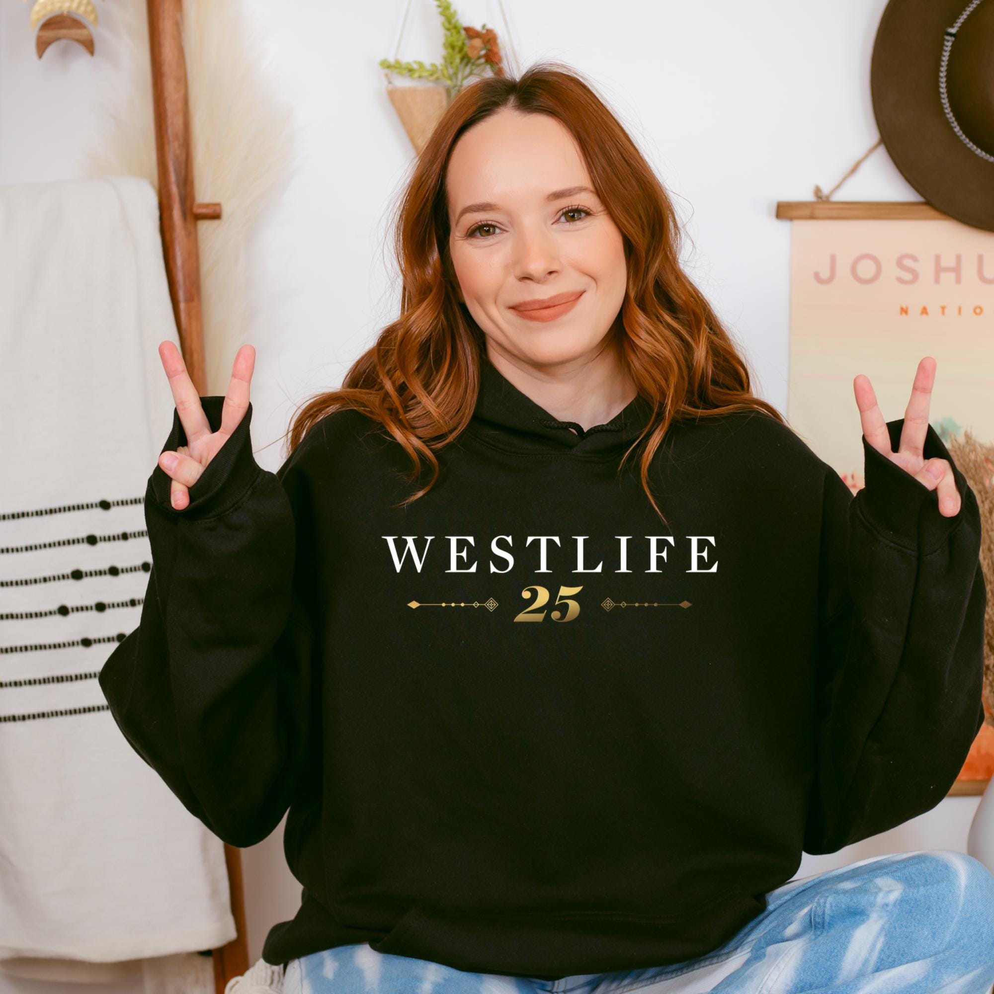 Westlife 25th Anniversary Tour Hoodie | Boyband Fan Gift Concert outfit