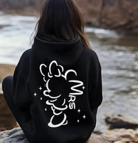 Personalised Mr and Mrs Disney Hoodies – Matching Mickey or Minnie Couple Hoodie – Est. Date – Wedding Gift, Honeymoon Outfit