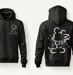 Personalised Mr and Mrs Disney Hoodies – Matching Mickey or Minnie Couple Hoodie – Est. Date – Wedding Gift, Honeymoon Outfit