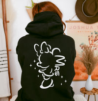Personalised Mr and Mrs Disney Hoodies – Matching Mickey or Minnie Couple Hoodie – Est. Date – Wedding Gift, Honeymoon Outfit