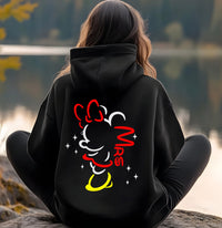 Personalised LGBTQ+ Disney Couple Hoodies – Matching Custom Sweatshirts – LGBTQ+ Wedding Gift