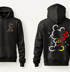 Personalised Mr and Mrs Disney Hoodies – Matching Mickey & Minnie Couple Hoodie – Est. Date – Wedding Gift, Honeymoon Outfit