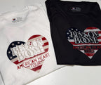 Benson Boone American Heart Tour T-Shirt | Retro Style, Music Gift