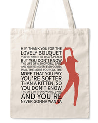 Taylor Swift Showgirl Tote Bag - Iconic Album Design