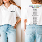 Five 90s Boy Band Tour T-Shirt: 5ive Retro Pop Fan Gift