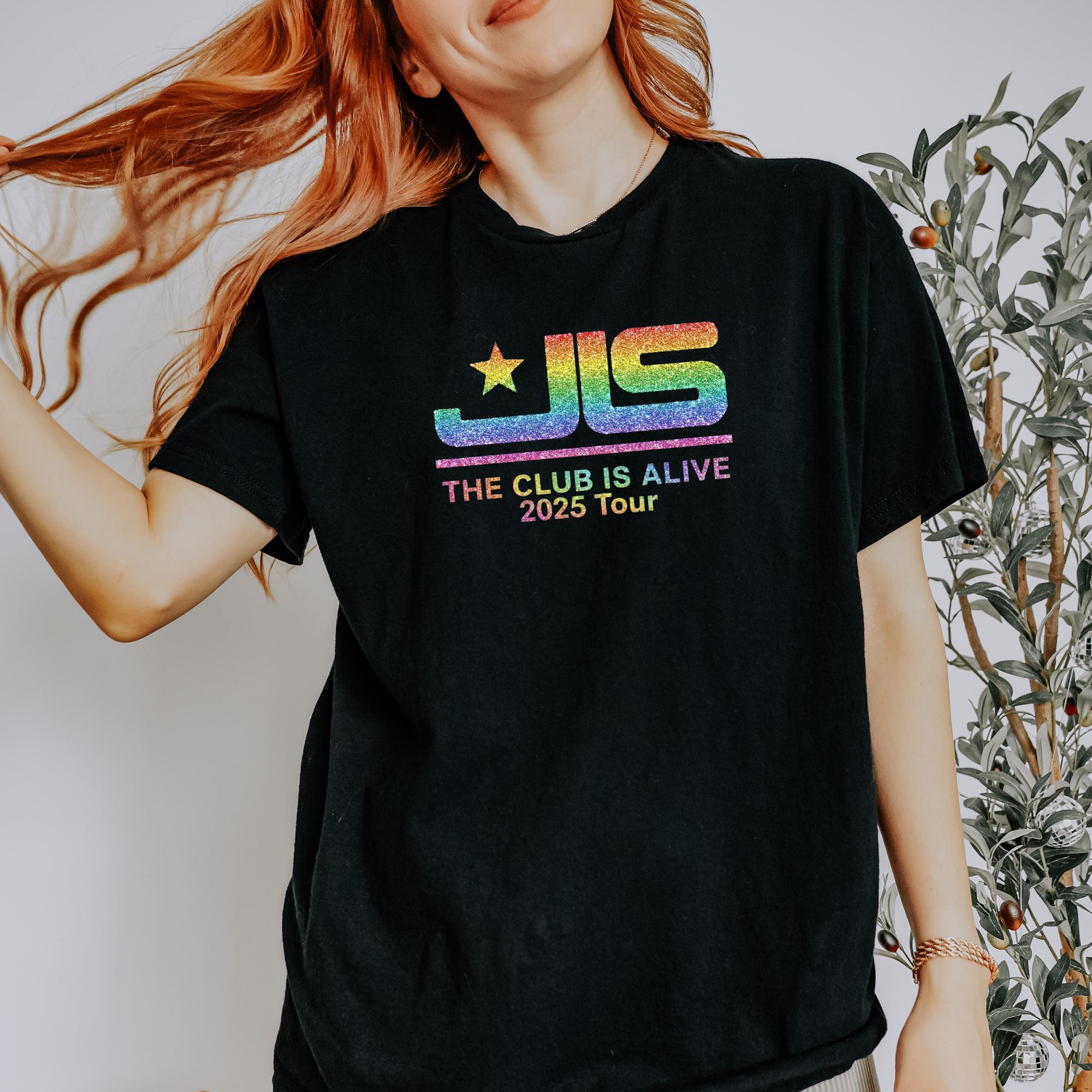 JLS Tour T-shirt - The club is alive 2025 UK Tour - Quick Delivery