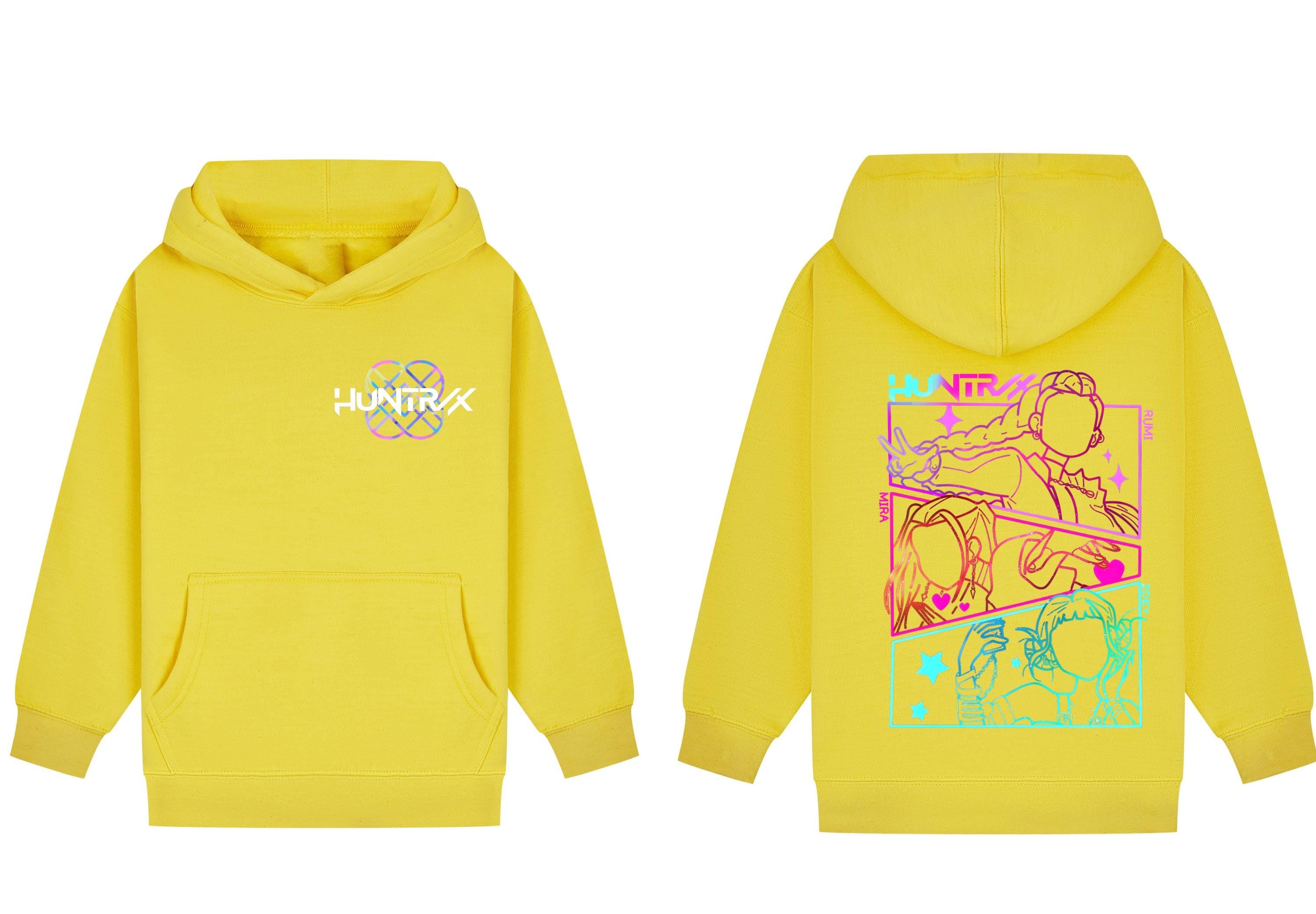 K-Pop Demon Hunters Hoodie | Unisex Neon KPOP Anime Style | Fan Made Huntrix Gift