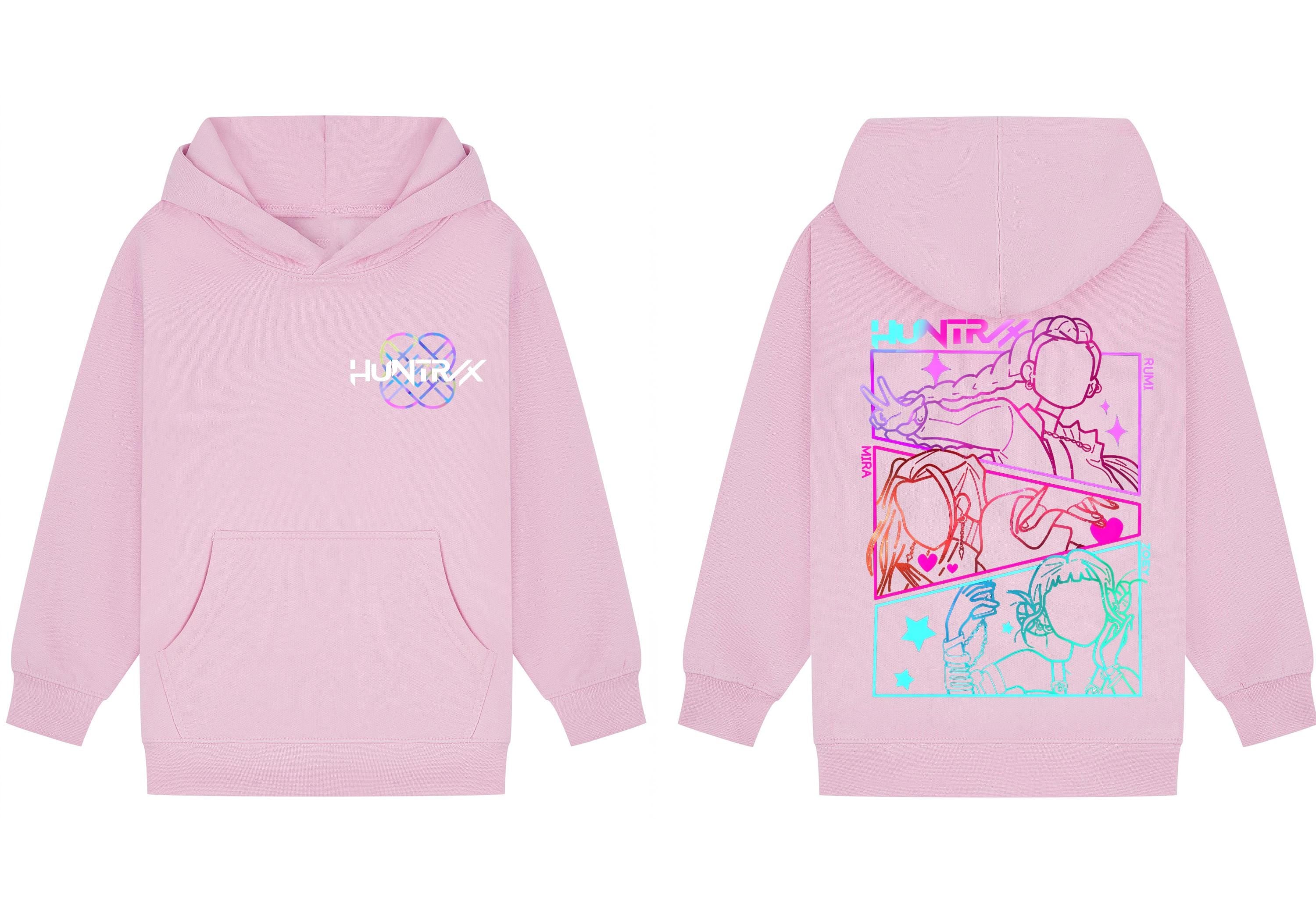 K-Pop Demon Hunters Hoodie | Unisex Neon KPOP Anime Style | Fan Made Huntrix Gift