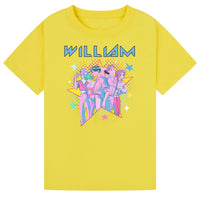 Saja Boys Personalised K-Pop Demon Hunters Kids T-Shirt | Custom Name Shirt | Kpop Christmas Gift