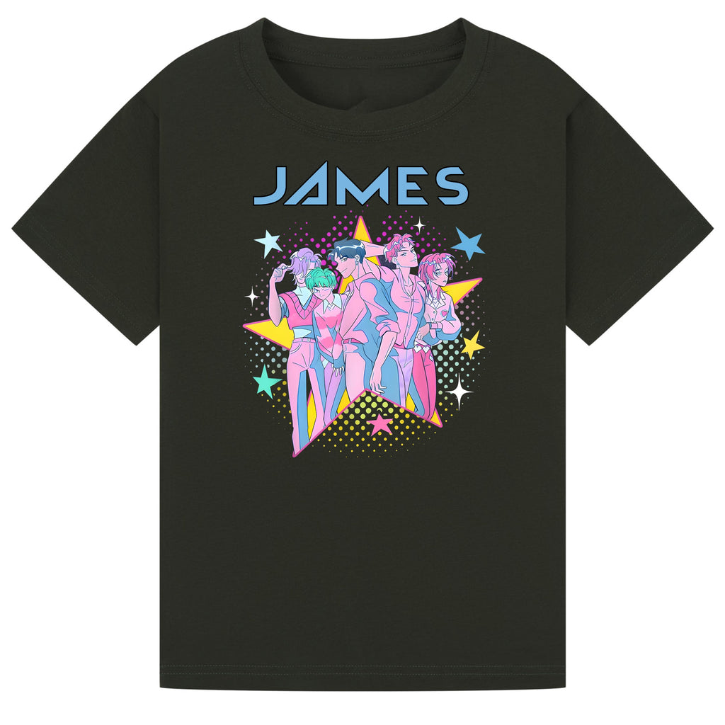 Saja Boys Personalised K-Pop Demon Hunters Kids T-Shirt | Custom Name Shirt | Kpop Christmas Gift