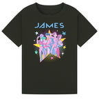 Saja Boys Personalised K-Pop Demon Hunters Kids T-Shirt | Custom Name Shirt | Kpop Christmas Gift