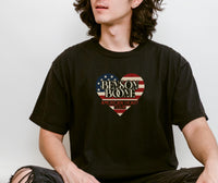 Benson Boone American Heart Tour T-Shirt | Retro Style, Music Gift