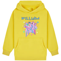 Saja Boys Personalised K-Pop Demon Hunters Kids Hoodie | Custom Name Hood | Kpop Christmas Gift